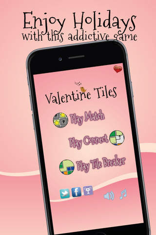 Valentine Tiles Free screenshot 3