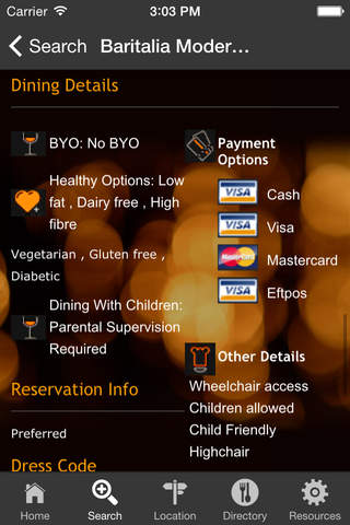 Dining Out - Restaurant Directory screenshot 4