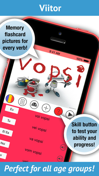 【免費教育App】Learn Romanian Verbs - Pronunciation by a native speaker!-APP點子