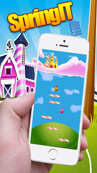 【免費遊戲App】Spring IT - The Bouncy Adventure-APP點子