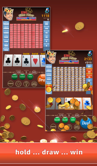 【免費遊戲App】King Of Video Poker Multi Play-APP點子