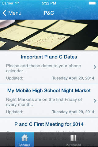 My School App screenshot 3