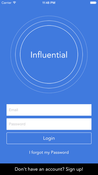 Influential - Brand deals in the palm of your hand.