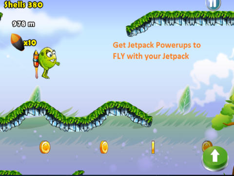 【免費遊戲App】Alien Jetpack Adventure-APP點子