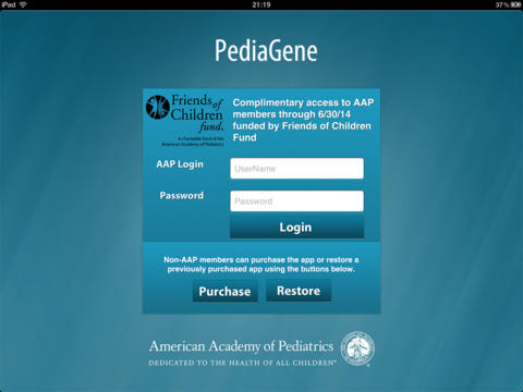 【免費醫療App】PediaGene: AAP Genetic Screening Toolkit-APP點子