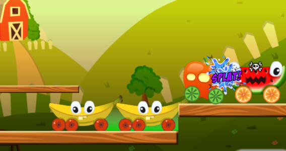 【免費遊戲App】Fruit Car Fight-APP點子