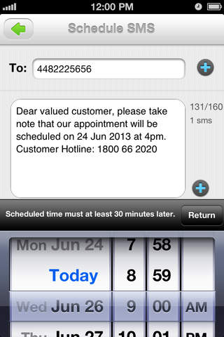 MV Bulk SMS - International SMS Text Messaging screenshot 3