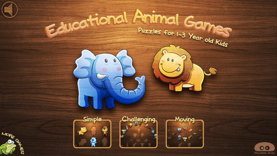 unes 的 App Store 中的益智动物游戏 - 1-3岁幼
