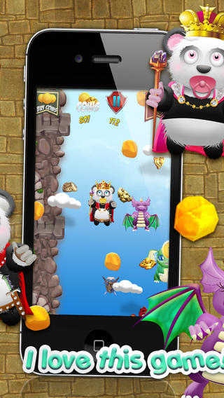 Baby Panda Bears Battle of The Gold Rush Kingdom - A Super Jumping Game FREE Edition
