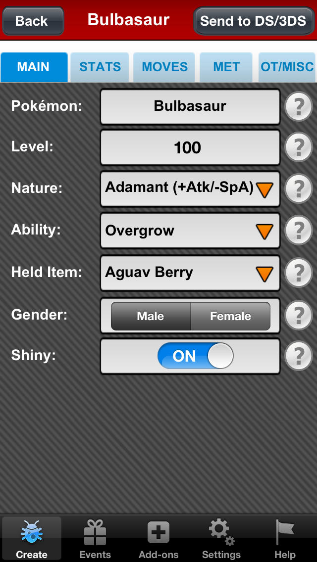 PokéCreator screenshot 2