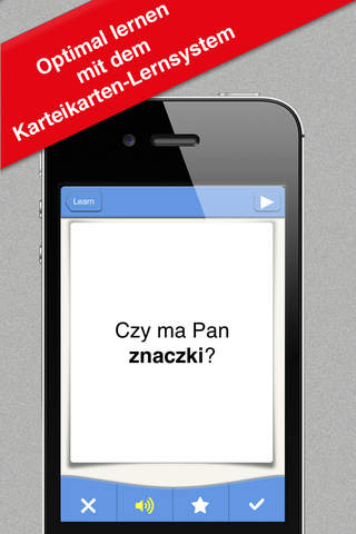 Polnisch Start - nur für Männer! 500 Wörter + 500 Sätze screenshot 3