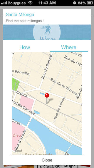 【免費生活App】Milonga : Your tango events-APP點子