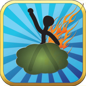 Farting doodle stickman game free LOGO-APP點子