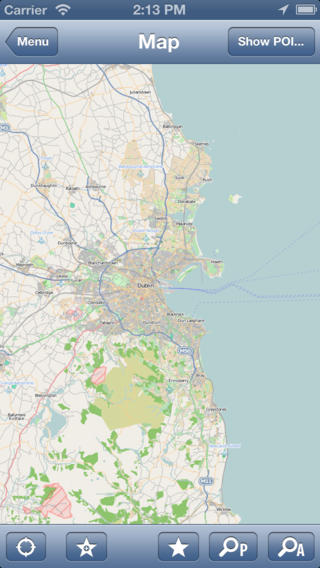 【免費旅遊App】Dublin, Ireland Offline Map - PLACE STARS-APP點子