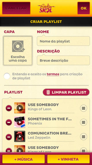 Captura de tela do iPhone 5