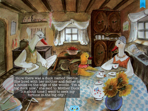 Good Luck Debbie Duck - Another Great Children's Story Book by Pickatale HD screenshot 2