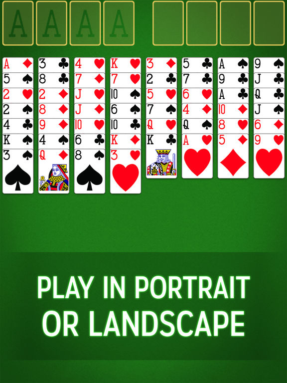 Screenshots of FreeCell Free for iPad