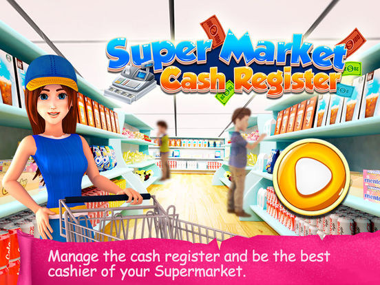 Supermarket Cash Register - Kids Fun Shopping Game на iPad