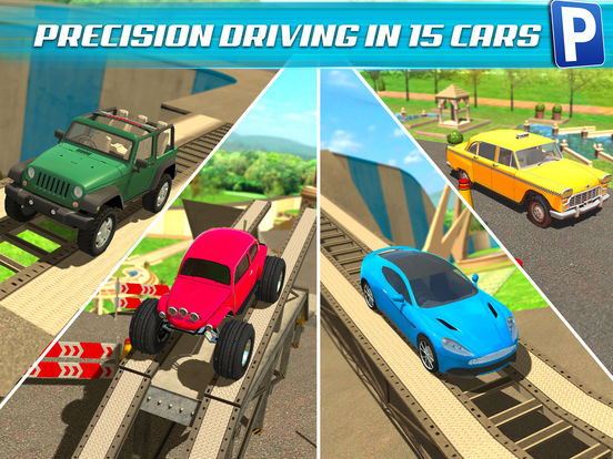 Obstacle Course Extreme Car Parking Simulator screenshot 7
