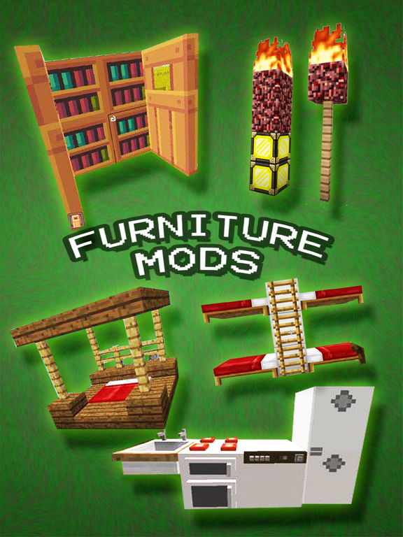 Screenshots of Furniture Mods FREE - Best Pocket Wiki & Tools for Minecraft PC Edition for iPad