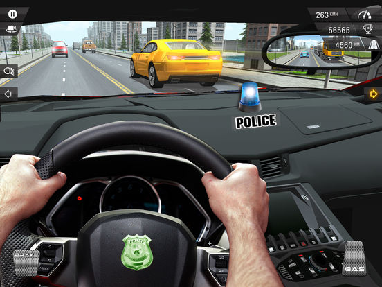 Racing In Police Car для iPad