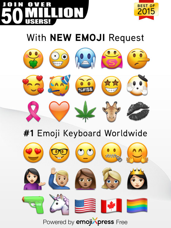 Screenshots of Emoji> for iPad