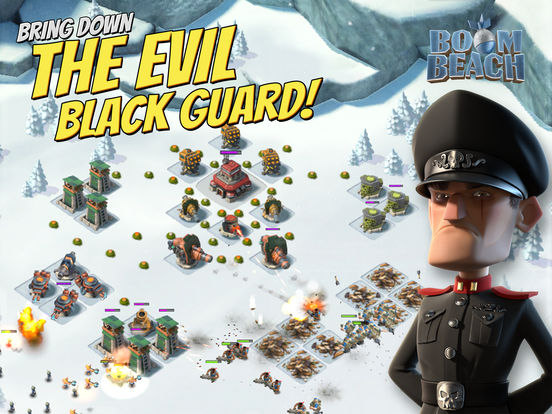 Screenshots of Boom Beach for iPad