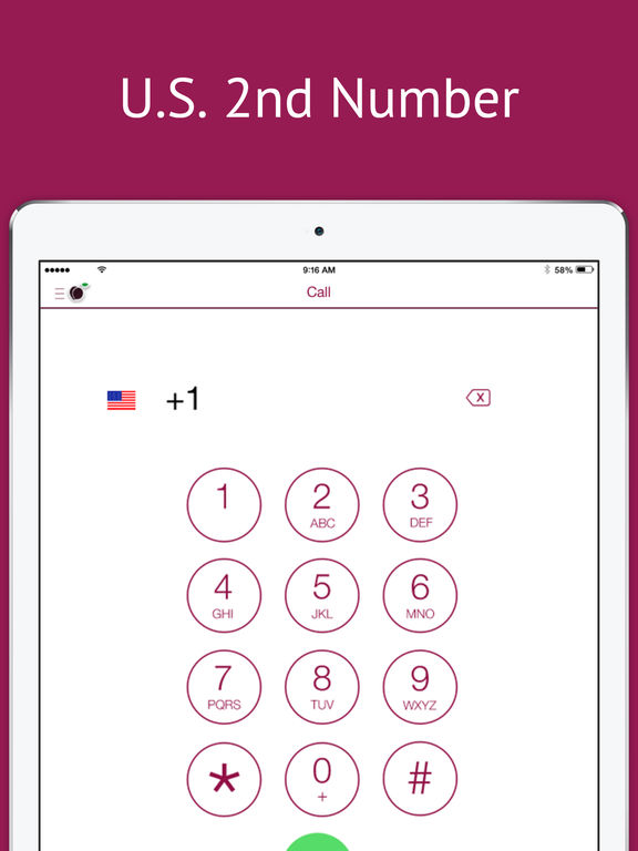 iPlum U.S Phone Number with International Calling & Secure Texting