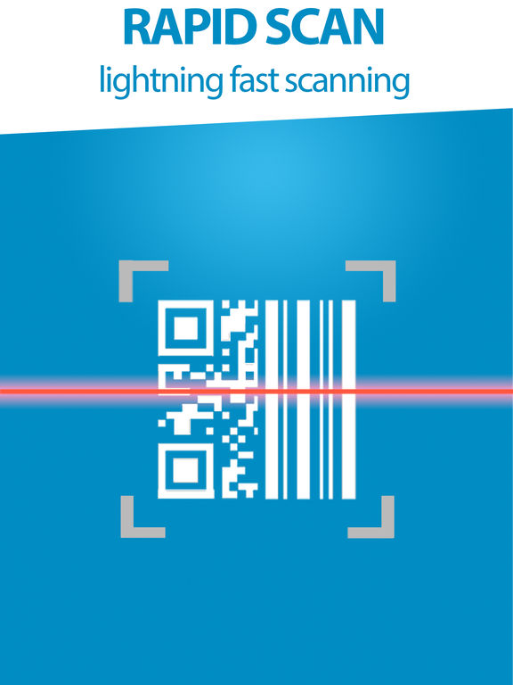 Screenshots of QR Code Reader & Barcode Scanner (Free Download) for iPad