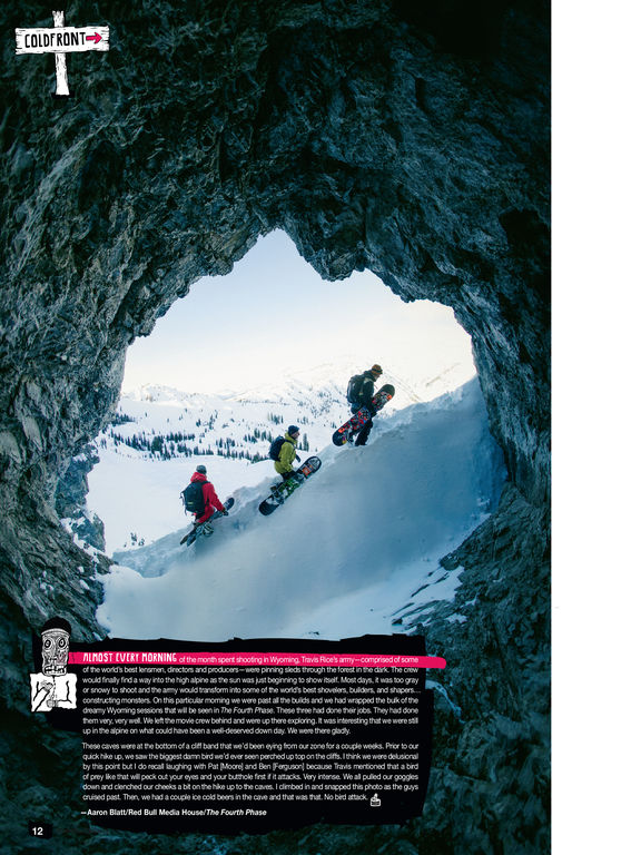 Snowboarder Magazine screenshot