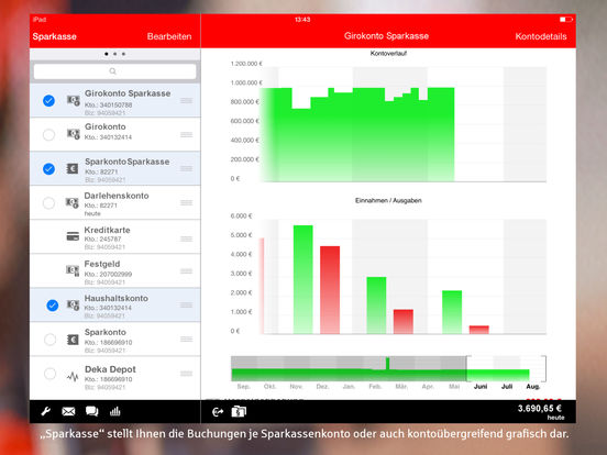 Captura de pantalla del iPad 5