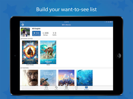 Screenshots of Movies by Flixster for iPad