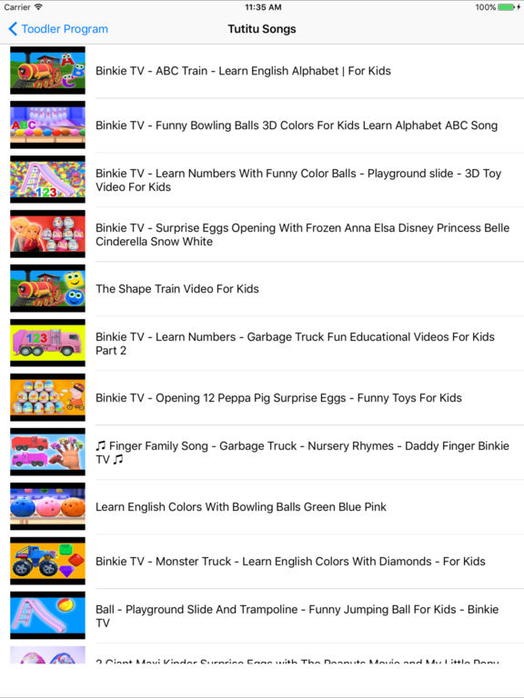 fix 8 iphone 4013 Kids. (Education) Videos App for Shopper: