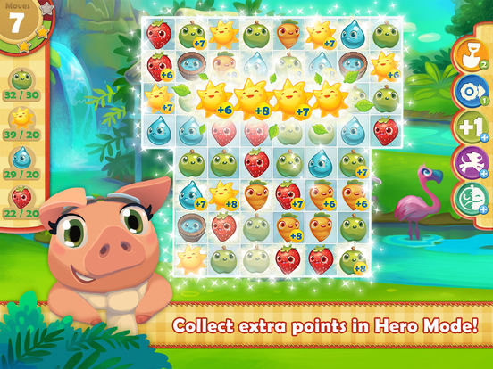 Screenshots of Farm Heroes Saga for iPad