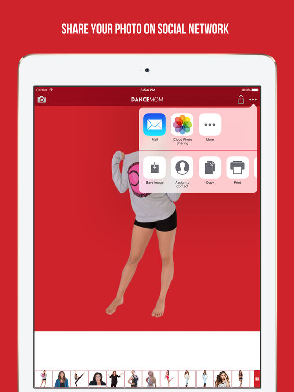 Screenshots of Add your photo with your favorite cast member - Dance Moms edition for iPad