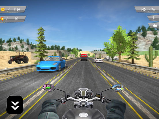 Скачать игру Highway Motorbike Traffic Rider 3D