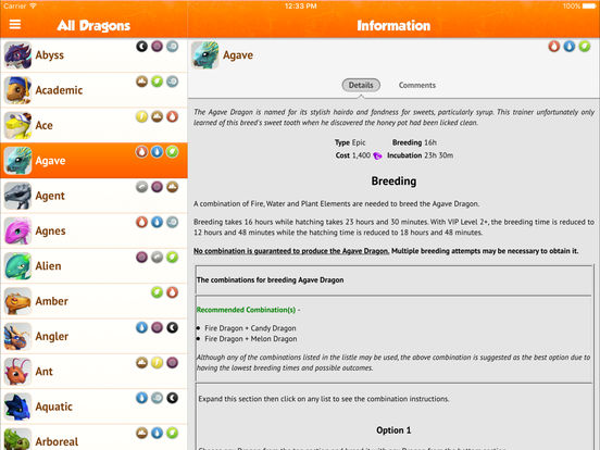 guide4gamers dragon mania legends breeding result chart gameloft