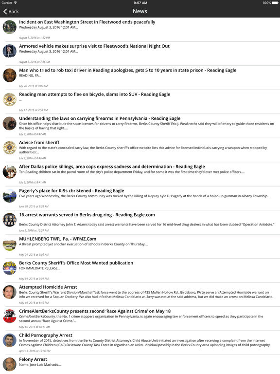 Berks County Sheriff On The App Store