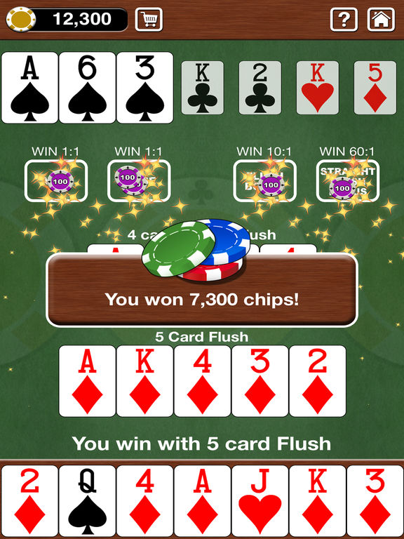 best way to play high card flush