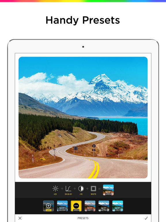 Screenshots of Filterra – Photo Editor, Effects for Pictures, Edit Photos Free for iPad