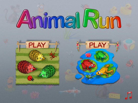 Animal Run for Toddlers Animal Run for Toddlers