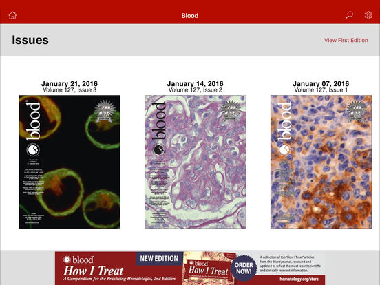 Blood, Journal Of The American Society Of Hematology On The App Store