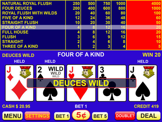 Video Poker - FREE Las Vegas Casino Video Poker Suite Classic Deluxe Gamesscreeshot 4
