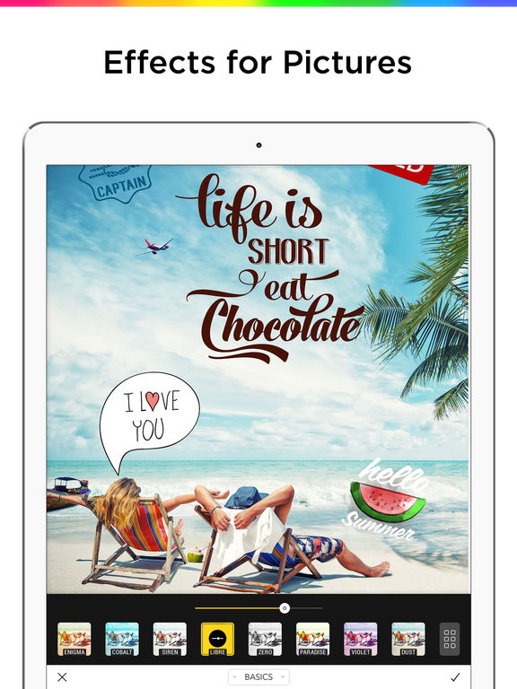 Screenshots of Filterra – Photo Editor, Effects for Pictures, Edit Photos Free for iPad