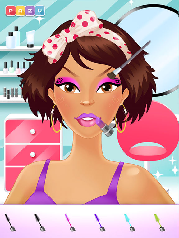 Скачать Makeup Girls - Make Up & Beauty Salon game for girls, by Pazu