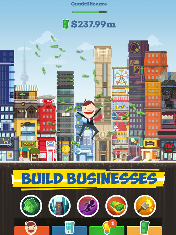 Screenshots of Tap Tycoon - Country vs Country for iPad