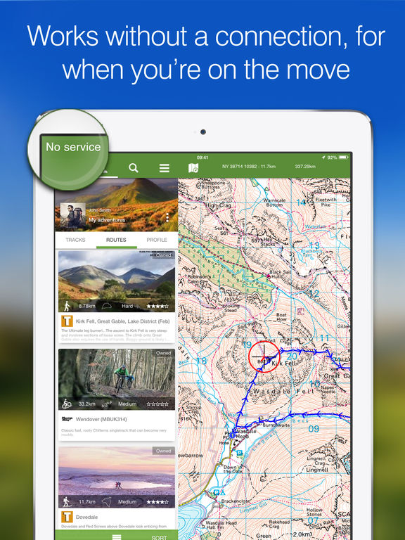 ViewRanger Outdoors GPS - Topo Maps, Trail Navigation and Route Tracker screenshot