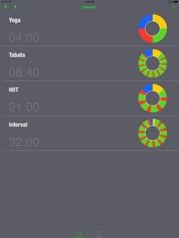 Chronic Timer & Run Tracker For Interval, HIIT, Tabata, Boxing
