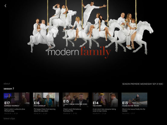 Screenshots of ABC – Watch live TV and stream full episodes! (formerly WATCH ABC) for iPad