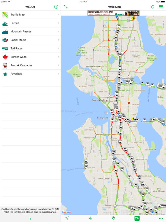 wsdot traffic map wsdot traffic map